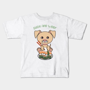 All I Need is sushi and dogs, sushi and dogs Kids T-Shirt
